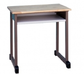 Bàn HS 1 chỗ  -GG, chân sắt  (0,6x0,45x0,75)cm