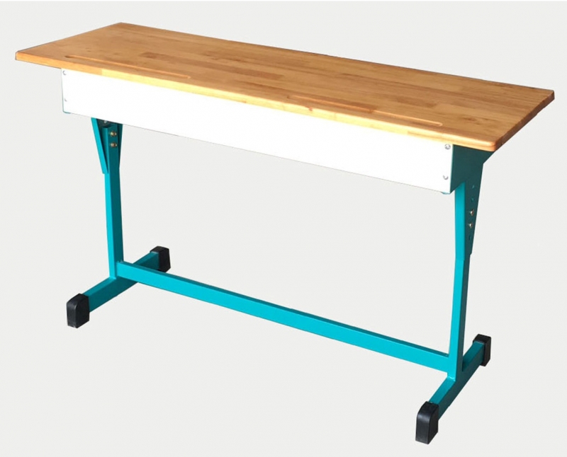 BÀN HS 2 CHỖ ĐC ĐỘ CAO-GG  (120x40)cm