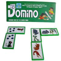 Domino con vật và chấm tròn